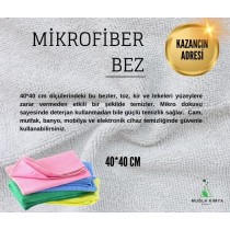 Mikro Fiber Temizlik Bezi 40*40 cm